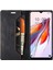 Xiaomi Redmi Için 12C 4g Autspace A01 Rfıd Engelleme Kart Tutucu ile Deri Stand Kapağı-Balck (Yurt Dışından) 3