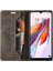 Xiaomi Redmi Için 12C 4g Autspace A01 Rfıd Engelleme Kart Tutucu-Kahve ile Deri Stand Kapağı (Yurt Dışından) 2
