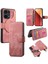 Xiaomi Redmi Için Not 13 Pro 5g Kılıf Caseneo Ayrılabilir Manyetik Rfıd Blok Deri Telefon Cüzdan Kapağı-Pembe (Yurt Dışından) 1