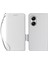 Xiaomi Poco X7 Pro 5g/redmi Turbo 4 5g Kılıf Litchi Doku Pu Deri Cüzdan Çevirme Telefon Kapağı-Beyaz (Yurt Dışından) 1