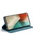Xiaomi Redmi Için Not 13 5g Autspace A01 Rfıd Engelleme Kart Tutucu ile Deri Stand Kapağı-Mavi (Yurt Dışından) 4