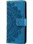 Xiaomi Redmi Note 14 4g (163.25X76.55X8.16MM) Baskılı Totem Pu Deri Cüzdan Telefon Kapağı-Mavi Için (Yurt Dışından) 5