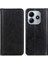 Xiaomi Redmi Note 14 5g Bölünmüş Deri Litchi Doku Cüzdan Telefon Kapağı-Balck Için (Yurt Dışından) 1