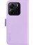 Xiaomi Redmi Note 14 4g (163.25X76.55X8.16MM) Cüzdan Yıkatu YK-003 Deri Stand Kılıfı - Açık Mor (Yurt Dışından) 3