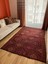 164 x 247 cm Geometrik Desenli Kilim, Pembe ve Kırmızı Yün Kilim, El Dokuma Vintage Halı, Yumuşak ve Şık Kilim 3