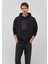 Logo Baskılı Siyah Sweatshirt 0610958-900 1