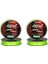 Hex Braid 8x 50MT Fluo Green Pe Ip Shock Leader 1