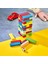 Renkli Jenga Tower Büyük Boy Eğitici Doğal Ahşap Denge Oyunu (54 parça) 5