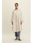Kemerli Oversize Gabardin Trençkot Tereyağı 4