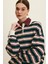 Polo Yaka Oversıze Sweatshırt Yeşil 1