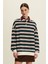 Polo Yaka Oversıze Sweatshırt Yeşil 5