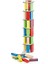 Renkli Tower Plus Jenga Büyük Boy Doğal Ahşap Denge Kule Oyunu 2