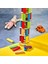 Renkli Tower Plus Jenga Büyük Boy Doğal Ahşap Denge Kule Oyunu 5