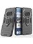 Nothing Telefon (2A) Plus/telefon (2A) Kılıfı Pc+Tpu Düşmeye Dayanıklı Kickstand Cep Telefonu Kabuğu-Siyah (Yurt Dışından) 2