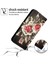 Desen Baskı Deri Nothing Telefon (2A) Plus/telefon (2A) Kılıf Standı Deri Flip Telefon Kapağı-Gül (Yurt Dışından) 3