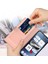 Nothing Telefon (2A) Plus/telefon (2A) Kılıfı Katlanır Stand Pu Deri Şok Emici Telefon Kapağı-Siyah (Yurt Dışından) 5