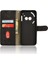 Nothing Telefon (2A) Plus/telefon (2A) Cüzdan Kılıf Skin-Touch Katlanır Standlı Deri Telefon Kılıfı-Siyah (Yurt Dışından) 4