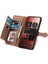 Nothing Telefon (2A) Plus/telefon (2A) Fermuarlı Cüzdan Kılıf Çiçek Baskılı Pu Deri Telefon Kılıfı - Pembe (Yurt Dışından) 2