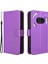 Nothing Telefon (2A) Plus/telefon (2A) Cüzdan Kılıf Elmas Dokulu Pu Deri Koruyucu Telefon Kapağı-Siyah (Yurt Dışından) 1