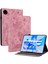 Huawei Matepad Pro 11(2022)PU Deri Folio Flip Kart Tutucu Kabuk Baskılı Tablet Standı Kılıf-Pembe (Yurt Dışından) 1
