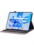 Huawei Matepad Pro 11(2022)PU Deri Folio Flip Kart Tutucu Kabuk Baskılı Tablet Standı Kılıf-Pembe (Yurt Dışından) 4