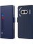 For Nothing Telefon (2A) Plus/telefon (2A) Kılıf Deri Darbeye Dayanıklı Kart Tutucu Aynalı Telefon Kılıfı-Mavi (Yurt Dışından) 1