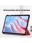 Honor Pad X9/pad X8 Pro Için Üç Katlı Stand Kapağı, Düz Renk Pu Deri Tablet Kılıfı-Kırmızı (Yurt Dışından) 3
