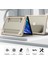 Destekleyen Stand Pc Laptop Kılıfı Koruyucu Notebook Kapağı MacBook Air 13 Inç A1932/A2179/A2337-HAKI (Yurt Dışından) 3