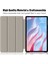 Honor Pad X9/pad X8 Pro Için Üç Katlı Stand Kapağı, Düz Renkli Pu Deri Tablet Kılıfı-Gri (Yurt Dışından) 2
