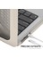 MacBook Pro 13 INÇ(2016)A1706/(2018)A1989/(2019)A2159(AB Versiyonu) Kickstand Kılıfı Sert Pc Isı Dağıtımı Kapağı, Tpu Klavye Filmi + Toz Geçirmez Fişler-Siyah (Yurt Dışından) 4
