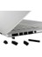 Enkay Hat Prens MacBook Pro 13.3 Inç Retina A1425 Mat Pc Koruyucu Kılıf + Klavye Filmi + Anti-Toz Fişleri-Koyu Mavi (Yurt Dışından) 2