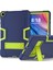 Huawei Matepad Se Için 10.4 Inç Robot Tarzı Kılıf Silikon + Pc Renk Kontrast Kickstand Tablet Kapağı-Lacivert/sarı Yeşil (Yurt Dışından) 1