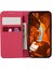 Nothing Telefon (2A) Plus/telefon (2A) Kılıfı Manyetik Kapanış Çapraz Doku Deri Cüzdan Telefon Kapağı-Pembe (Yurt Dışından) 2