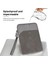 iPad 9.7-11 Inç Çizilmeye Dayanıklı Tabletler Için Fermuarlı Taşıma Çantası Askılı Kol Çantası-Gri (Yurt Dışından) 3
