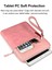 iPad 9.7-11 Inç Çizilmeye Dayanıklı Tabletler Için Fermuarlı Taşıma Çantası Askılı Kol Çantası-Pembe (Yurt Dışından) 5