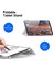 Samsung Galaxy Tab A9 Kılıf Standı Pc+Deri Şeffaf Tablet Kılıfı-Açık Mor (Yurt Dışından) 2