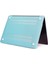 Mat Pc Ön ve Arka Koruyucu Telefon Kılıfı Cep Telefonu Çantası Kabuk Için MacBook Pro 13 Inç A1706/A1708/A1989/A2159/A2251/A2289/A2338-BLUE (Yurt Dışından) 5