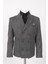 Balık Sırtı Kruvaze Slim Fit Erkek Çocuk Ceket/gömleksiz 2