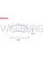 WALBURG-WDB206 - Fren Balata On Ikazlı Mıtsubıshı (V7W,V6W) 3.2 Dı-D 2000-2007 / Pajero Iıı 2.5 Tdı 2000-2007 / Pajero Iıı 3.5 Gdı 2000-2007 / Mazda E 2200 (Sr2) 2.2 D 1984-2004 1