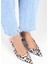 Kadın Avey Leopar Desenli Saten Stiletto 6