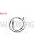 WALBURG-BFS135 - Balata Ikaz Kablosu On 1020MM Bmw X5 (E70) - (F15,F85) 2007-/ X6 (E71,E72) - (F16,F86) 2008- 1