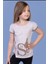 Kız Çocuk T-Shirt Star Garnili Nakışlı 2