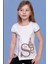 Kız Çocuk T-Shirt Star Garnili Nakışlı 1