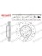 WALBURG-WBD1545CD - Fren Dıskı On Havalı Kaplamalı Performans Delıklı Mercedes A Serısı (W176) A 180 5 Bıjon 295×28X67X48,8 2012- 1