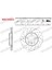 WALBURG-WBD1558CD - Fren Dıskı On Havalı Kaplamalı Performans Delıklı 5 Bjn 294×22X79X45,2 Mını Cooper Countryman (R60) 1.6 - 1.6 D - 1.6 S 2010-2014 1