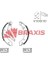 BRAXIS-AC0049 - Arka Fren Balatası Pabuc Clıo Iı Laguna I Logan Symbol I Iı Twıngo I Saxo Xsara P106 P206 P306 1