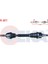 VEKA-PE-8077 - Komple Aks Sol On Peugeot 206 (2A/C) 1.6i 16V M-T Uzunluk 601MM 1998-2006 1
