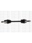 KRAFTVOLL-01010273 - Aks Komple Sol Hyundaı Accent 95-00 Accent 00-05 Benzınlı Excel 90-94 Manuel 1