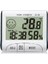 DC102 Mini Iç Mekan Termometre Nem Ölçer LCD Saat (Yurt Dışından) 1