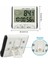 DC102 Mini Iç Mekan Termometre Nem Ölçer LCD Saat (Yurt Dışından) 4